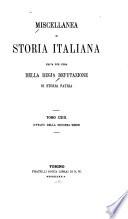 Miscellanea di storia italiana