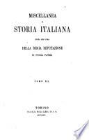 Miscellanea di storia italiana