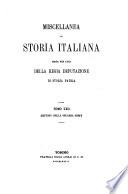 Miscellanea di storia italiana