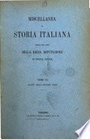 Miscellanea di storia italiana