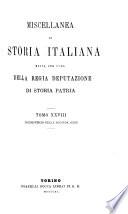 Miscellanea di Storia Italiana
