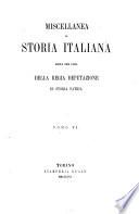 Miscellanea di storia italiana