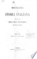 Miscellanea di storia italiana
