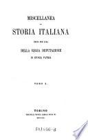 Miscellanea di storia italiana