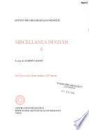 Miscellanea di studi
