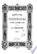 Miscellanea francescana di storia, di lettere, di arti
