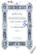 Miscellanea francescana di storia, di lettere, di arti
