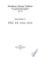 Miscellanea historiae pontificiae