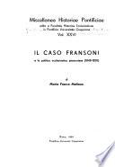Miscellanea historiae pontificiae