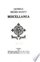 Miscellanea