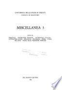 Miscellanea