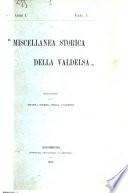Miscellanea storica della Valdelsa