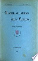 Miscellanea storica della Valdelsa