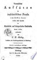 Miscellanee in prosa Italiana