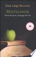 Misticanze. Parole del gusto, linguaggi del cibo