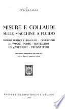 Misure e collaudi sulle macchine a fluido
