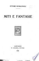 Miti e fantasie