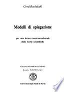Modelli di spiegazione