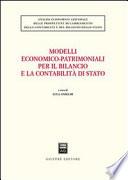 Modelli economico-patrimoniali per il bilancio e la contabilità di Stato