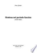 Modena nel periodo fascista (1919-1943)