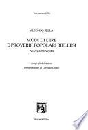 Modi di dire e proverbi popolari biellesi