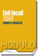 Modulo enti locali 2009 - Tributi e fiscalità