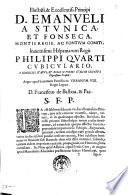 Monarchia regum. Auctore D. Francisco De Balboa et Paz Phintiano ...