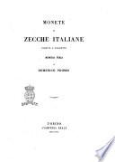 Monete di zecche italiane inedite o corrette memoria terza di Domenico Promis
