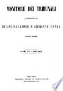 Monitore dei tribunali