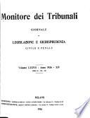 Monitore dei tribunali