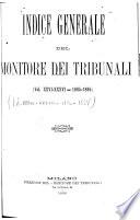 Monitore dei tribunali