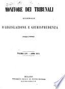 Monitore dei tribunali