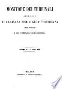 Monitore dei tribunali