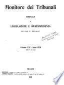 Monitore dei tribunali
