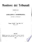 Monitore dei tribunali