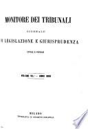 Monitore dei tribunali