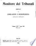 Monitore dei tribunali