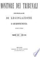 Monitore dei tribunali