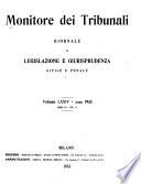 Monitore dei tribunali