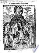 Monte delle oratione[per sancto Augustino]