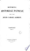 Monumenta historiae patriae