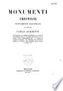 Monumenti cristiani nuovamente illustrati