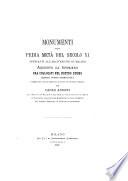 Monumenti della prima metà del secolo XI