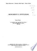 Monumenti e istituzioni