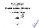Monumenti per l'intelligenza della storia della Toscana compilata ed in sette epoche distribuita dal. cav. Francesco Inghirami