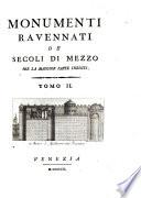 Monumenti Ravennati de' secoli di Mezzo
