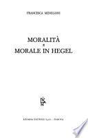 Moralità e morale in Hegel