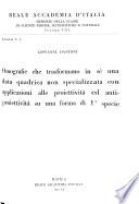 Morfologia, biologia e posizione sistematica di Paracoccidioides brasiliensis (Splendore) Almeida (fam. Paracoccidioidaceae)