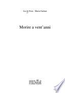Morire a vent'anni