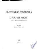 Moro per amore